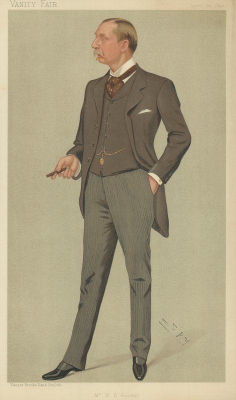 Mr W H Kendal by Leslie Matthew Ward