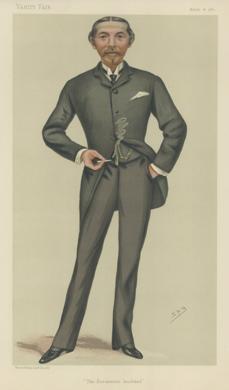 Mr William Burdett-Coutts by Leslie Matthew Ward