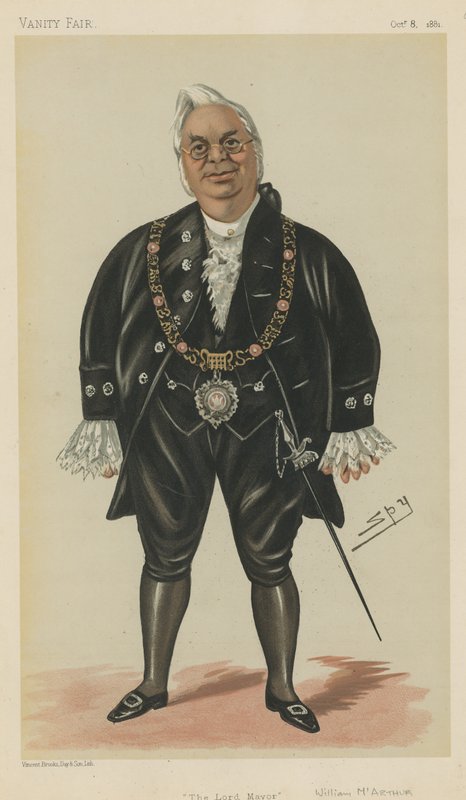 Mr William McArthur by Leslie Matthew Ward