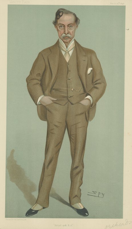 Mr William Quiller Orchardson by Leslie Matthew Ward