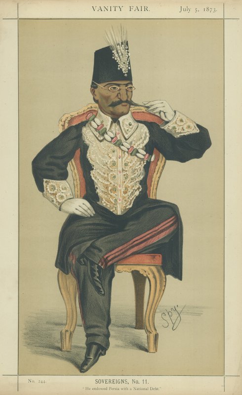 Nasser-Ed-Din-Shah, HIM The Shah of Persia by Leslie Matthew Ward