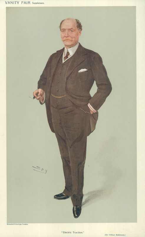 Sir Clifton Robinson by Leslie Matthew Ward