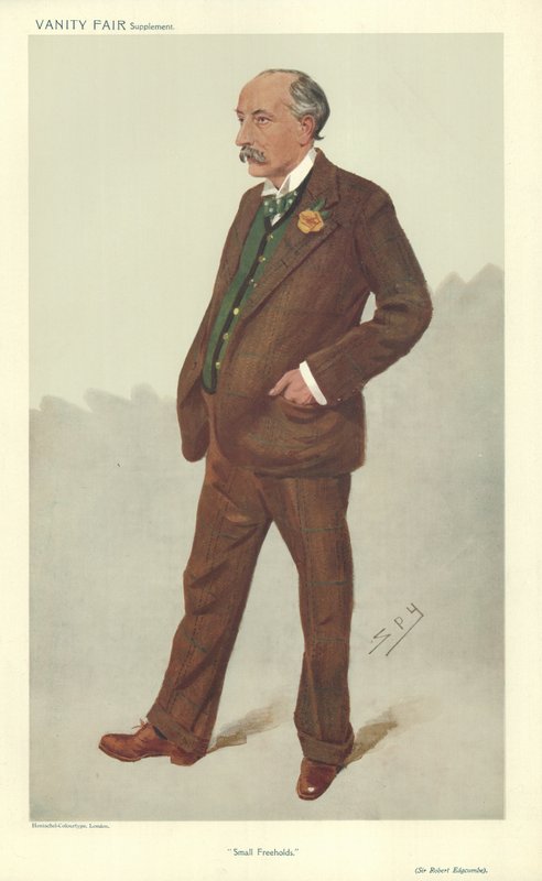 Sir Edward Robert Pearce Edgcumbe by Leslie Matthew Ward