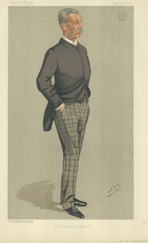 Sir James Fergusson by Leslie Matthew Ward