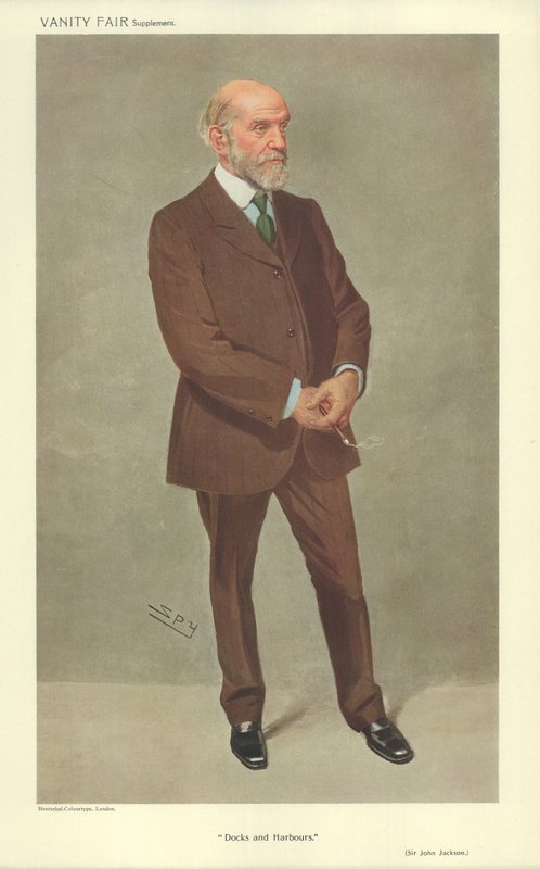 Sir John Jackson by Leslie Matthew Ward