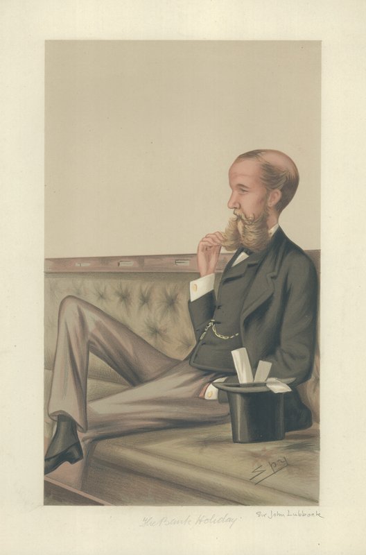 Sir John Lubbock by Leslie Matthew Ward