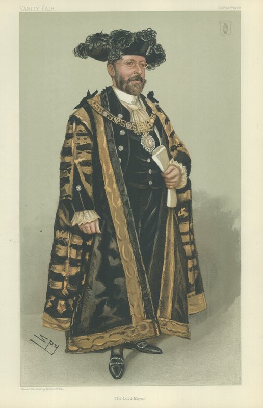 Sir Joseph Cockfield Dimsdale by Leslie Matthew Ward