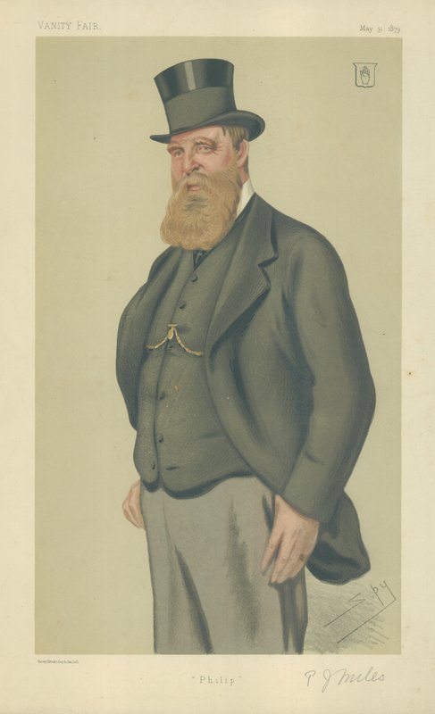 Sir Philip John William Miles by Leslie Matthew Ward