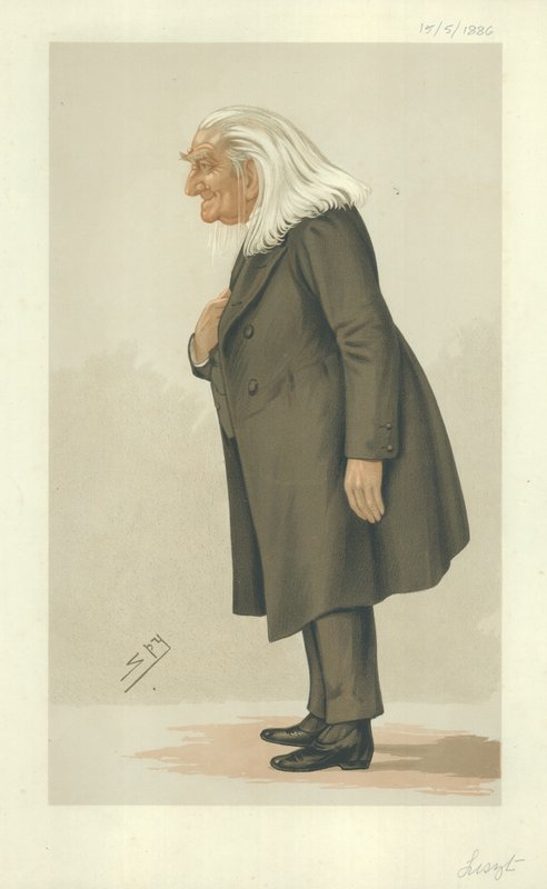 The Abbe Franz Liszt by Leslie Matthew Ward