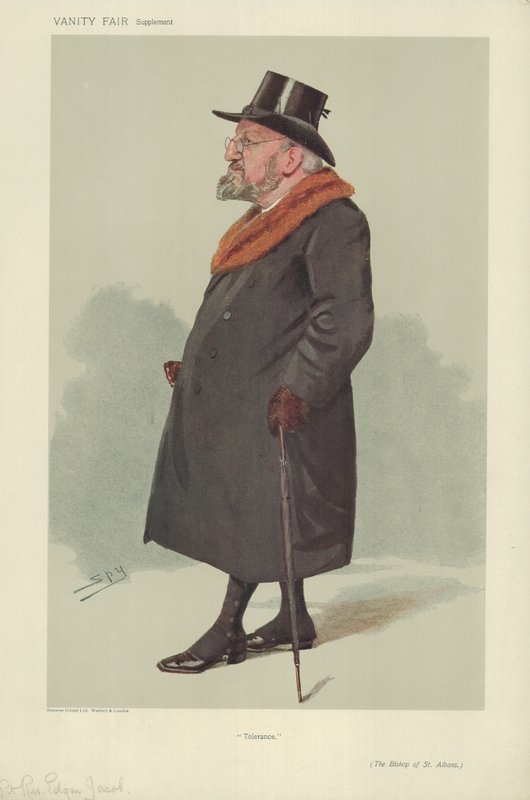 The Bishop of St Albans by Leslie Matthew Ward
