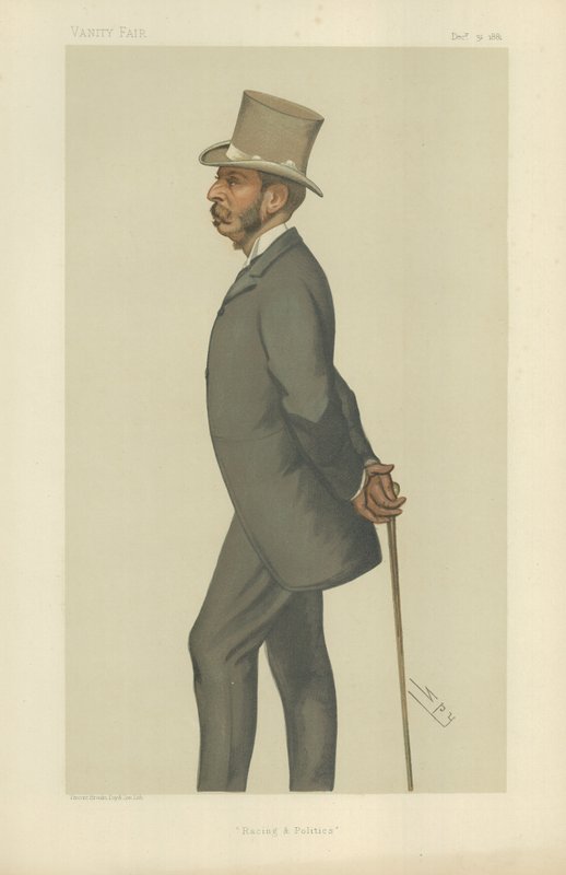 The Hon Algernon William Fulke-Greville by Leslie Matthew Ward