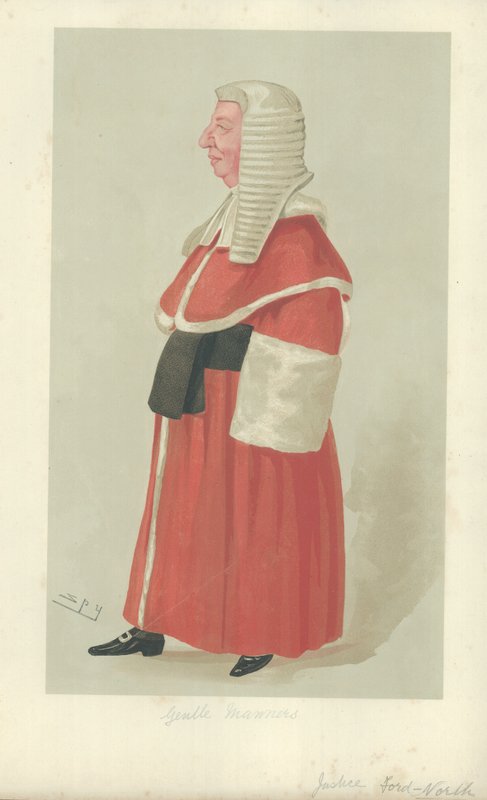 The Hon Sir Ford North by Leslie Matthew Ward