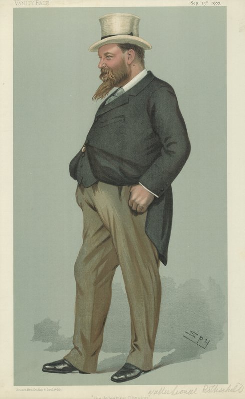 The Hon Walter Lionel Rothschild by Leslie Matthew Ward