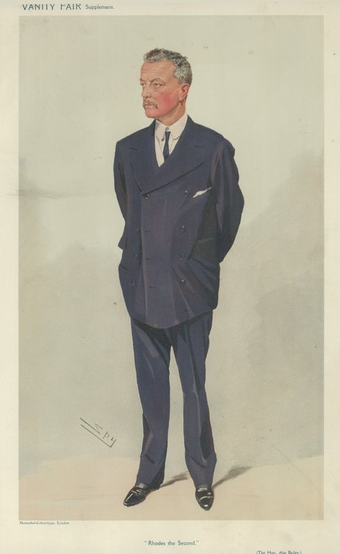 The Honourable Abe Bailey by Leslie Matthew Ward