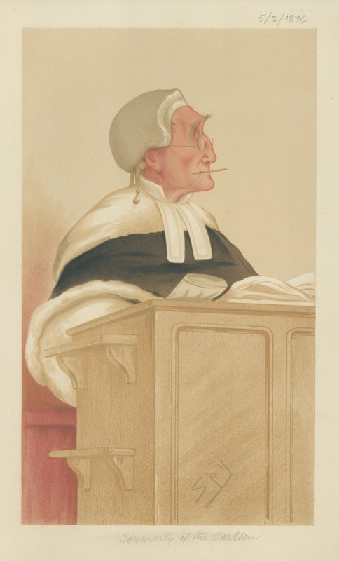 The Honourable Sir Anthony Cleasby by Leslie Matthew Ward