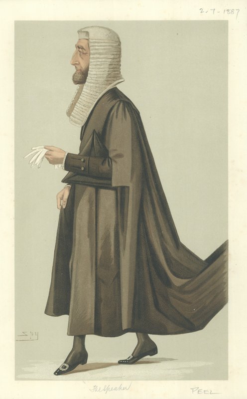 The Right Hon Arthur Wellesley Peel by Leslie Matthew Ward
