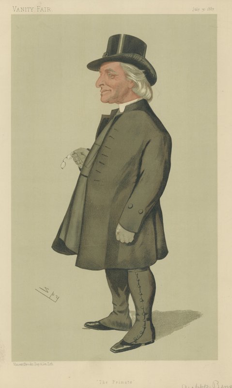 The Right Honourable Edward White Benson by Leslie Matthew Ward