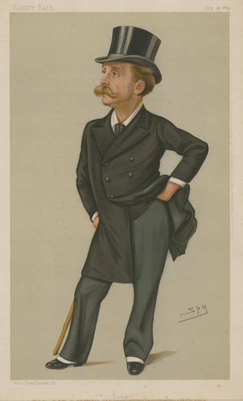 Thomas Gibson Bowles by Leslie Matthew Ward