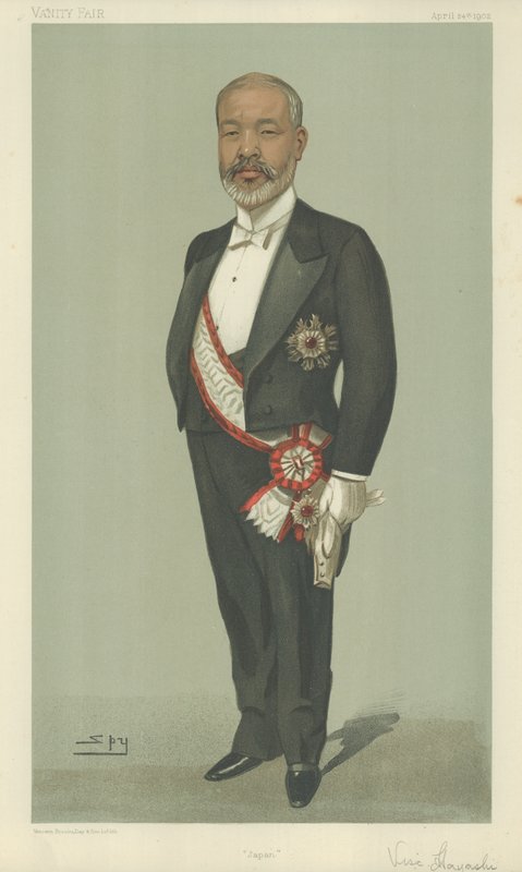 Viscount Tadasu Hayashi by Leslie Matthew Ward