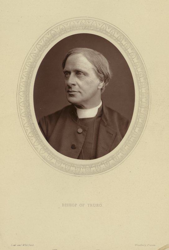 Portrait of Edward Benson, Bishop of Truro by Lock and Whitfield