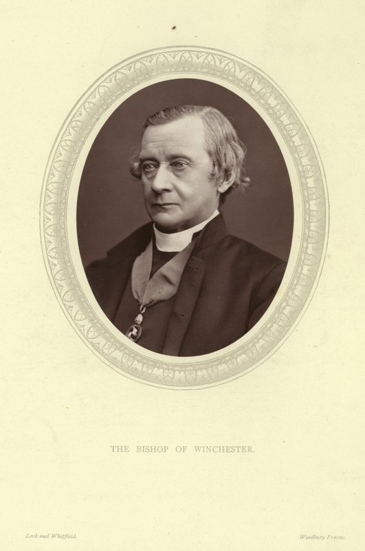 Portrait of Samuel Wilberforce, Bishop of Winchester by Lock and Whitfield