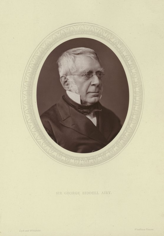 Portrait of Sir George Biddell Airy by Lock and Whitfield