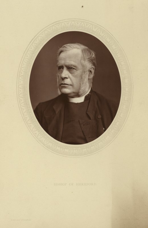 Portrait of John Percival, Bishop of Hereford by Lock and Whitfield