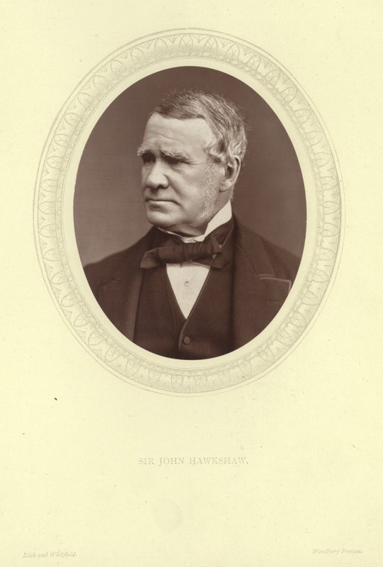Portrait of Sir John Hawkshaw by Lock and Whitfield