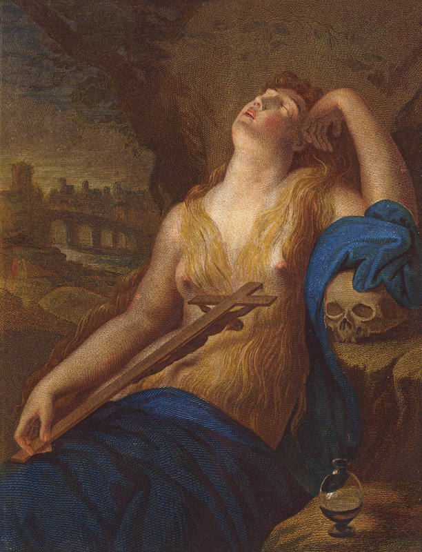 Mary Magdalen by Lodovico (after) Carracci