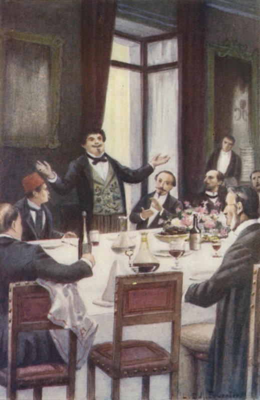 Ah my friends, my dear friends, if you could know how happy I am! by Louis Edouard Paul Fournier