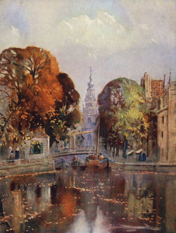 Groneburgwal, Amsterdam by Louis Burleigh Bruhl