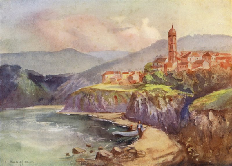 Tirnovo from the River by Louis Burleigh Bruhl