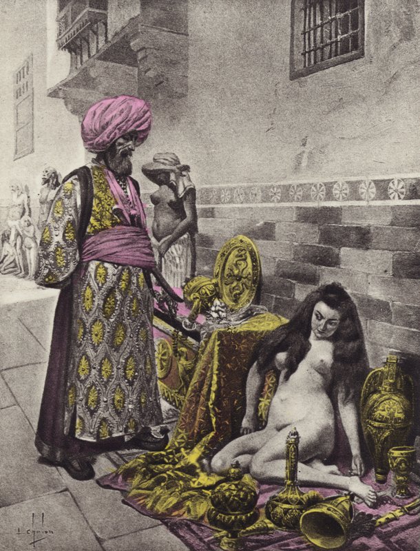 Osbech and the Captives, Second Day, Seventh Story by Louis Chalon