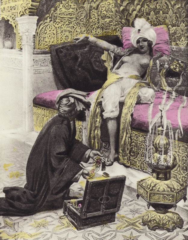 The Daughter of the King of Tunis, Fourth Day, Fourth Story by Louis Chalon