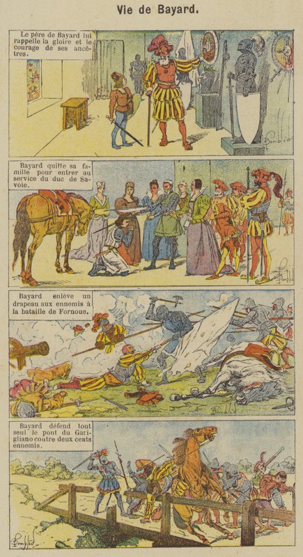 Life of Bayard by Louis Charles (after) Bombled