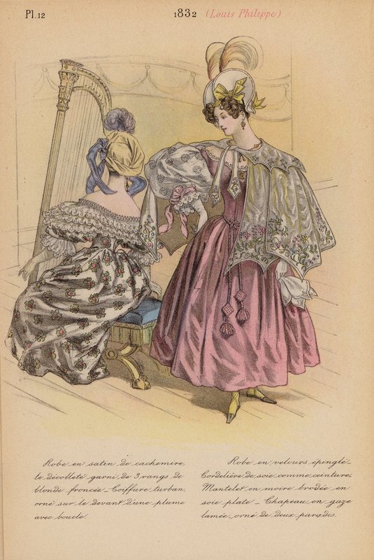 French fashion: 1832, Louis-Philippe by Louis Colas