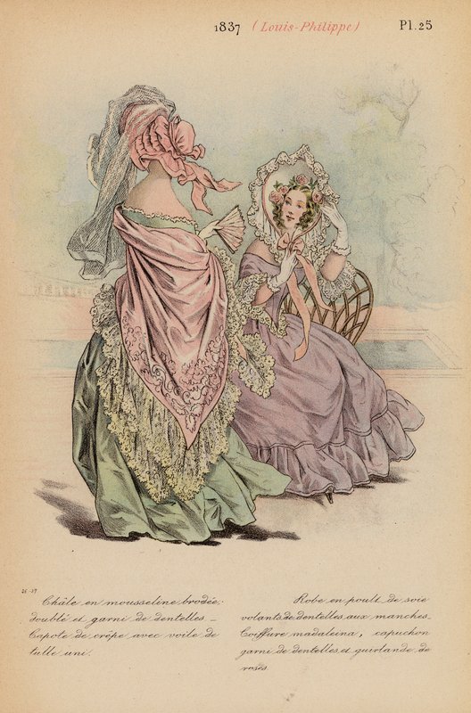 French fashion: 1837, Louis-Philippe by Louis Colas