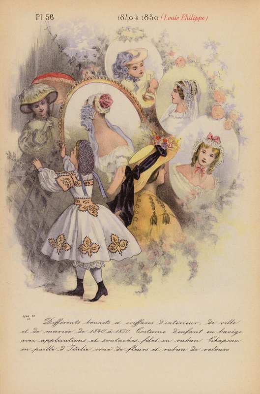 French Fashion: 1840 to 1850, Louis-Philippe by Louis Colas