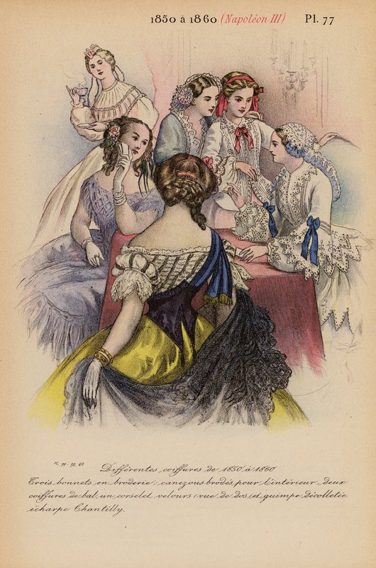 French fashion: 1850 to 1860, Napoleon III by Louis Colas