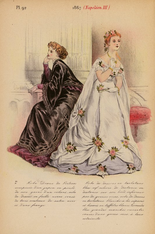 French Fashion: 1867, Napoleon III by Louis Colas
