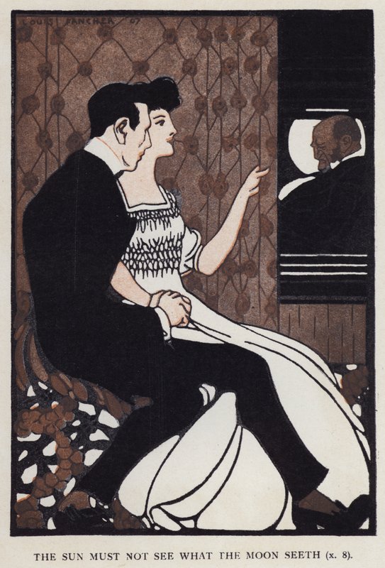 The Sun Must Not See What the Moon Seeth by Louis Fancher