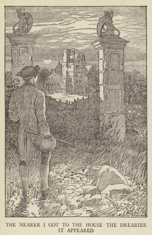 Illustration for Kidnapped by Robert Louis Stevenson by Louis John Rhead