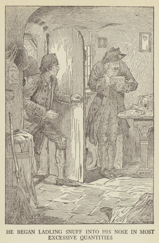 Illustration for Kidnapped by Robert Louis Stevenson by Louis John Rhead