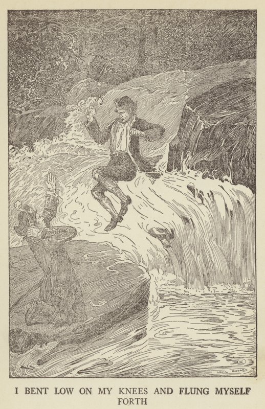 Illustration for Kidnapped by Robert Louis Stevenson by Louis John Rhead