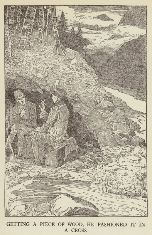 Illustration for Kidnapped by Robert Louis Stevenson by Louis John Rhead