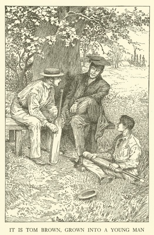 Illustration for Tom Brown’s School-Days by Louis John Rhead