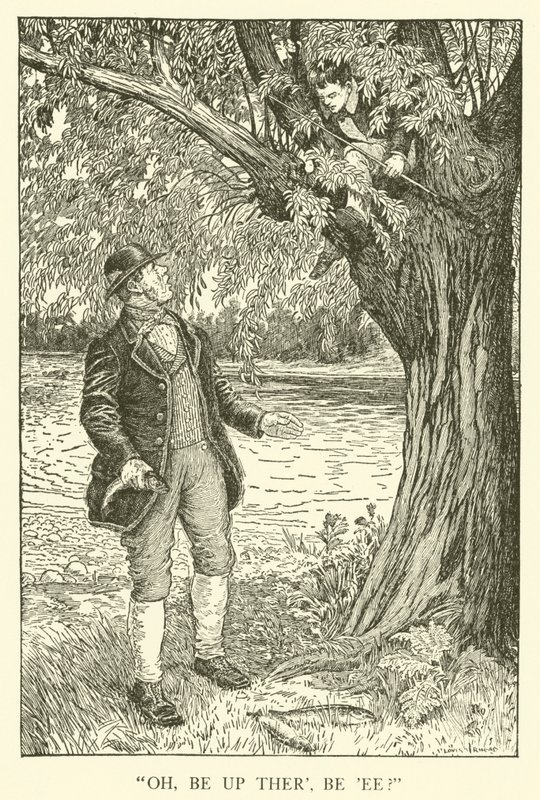 Illustration for Tom Brown’s School-Days by Louis John Rhead