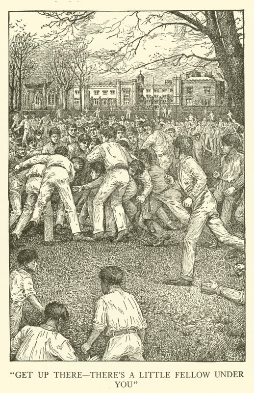 Illustration for Tom Brown’s School-Days by Louis John Rhead