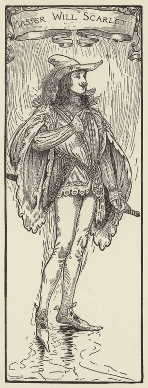 Master Will Scarlet by Louis John Rhead