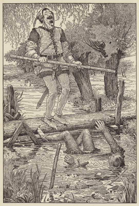 Prithee, Good Fellow, Where Art Thou Now? by Louis John Rhead